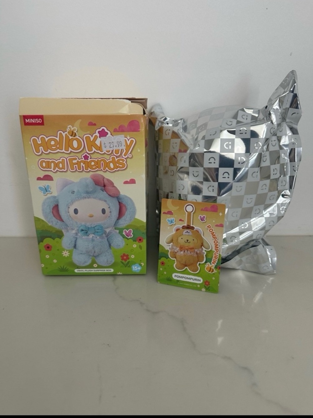 Hello Kitty and Friends Blue Plush Toy -